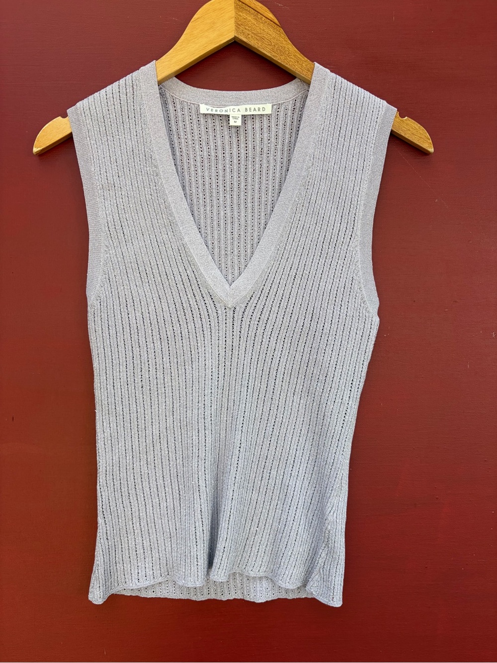 Veronica Beard Sid Knit Tank Top